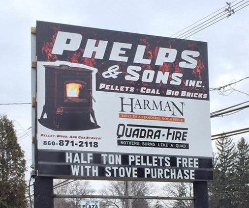 Manchester Heating Pellets Now Available at Phelps & Sons!